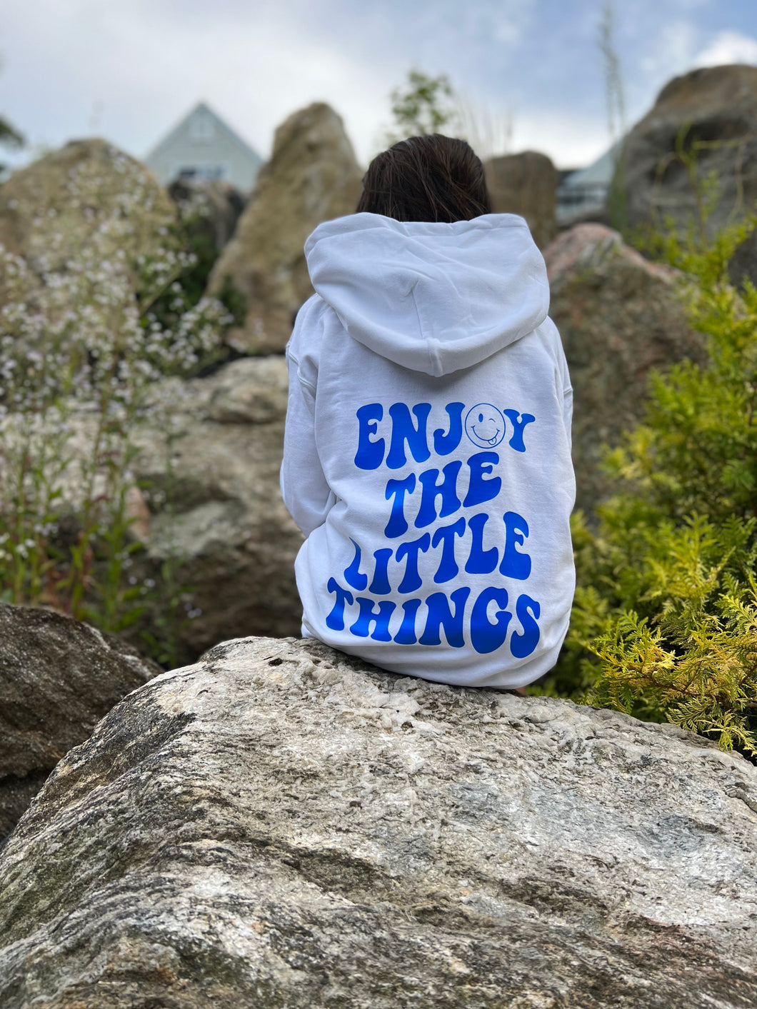 enjoy the little things hoodie